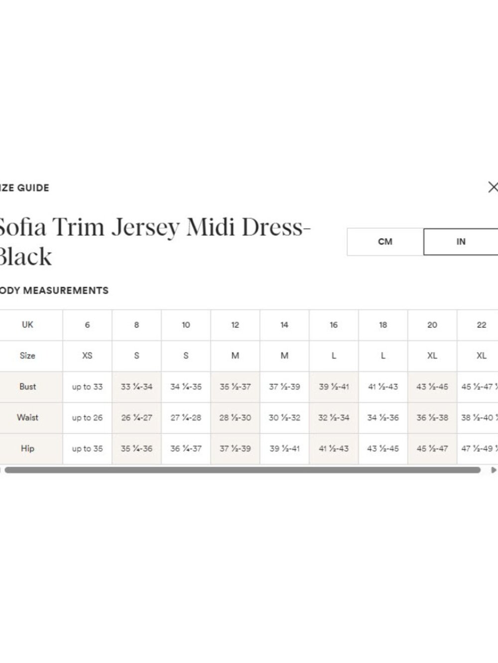 Boden Sofia Trim Jersey Midi Dress Black 16-18R - Picture 13 of 13
